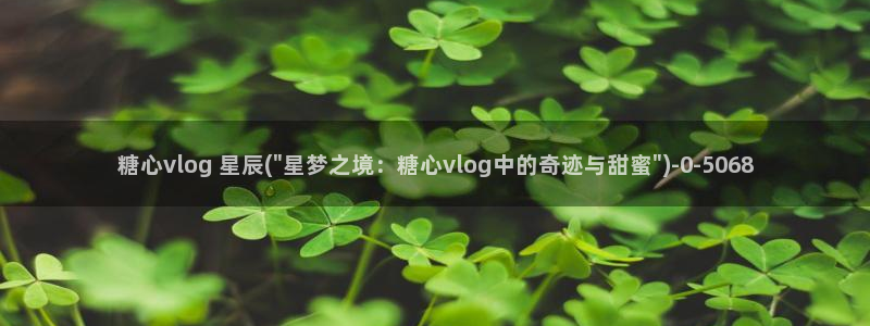糖心vlog无限